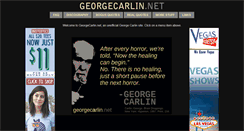 Desktop Screenshot of georgecarlin.net